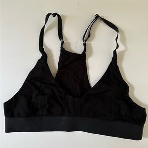 Allbirds Trino Triangle Bralette M Black